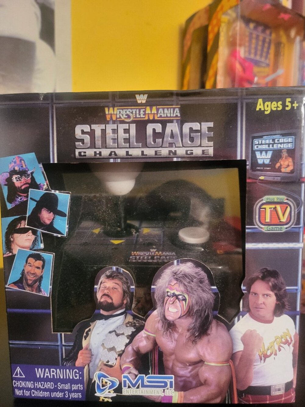 Vintage Wrestling Joystick game